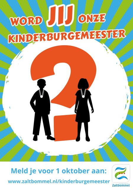 Poster kinderburgemeester (A4))